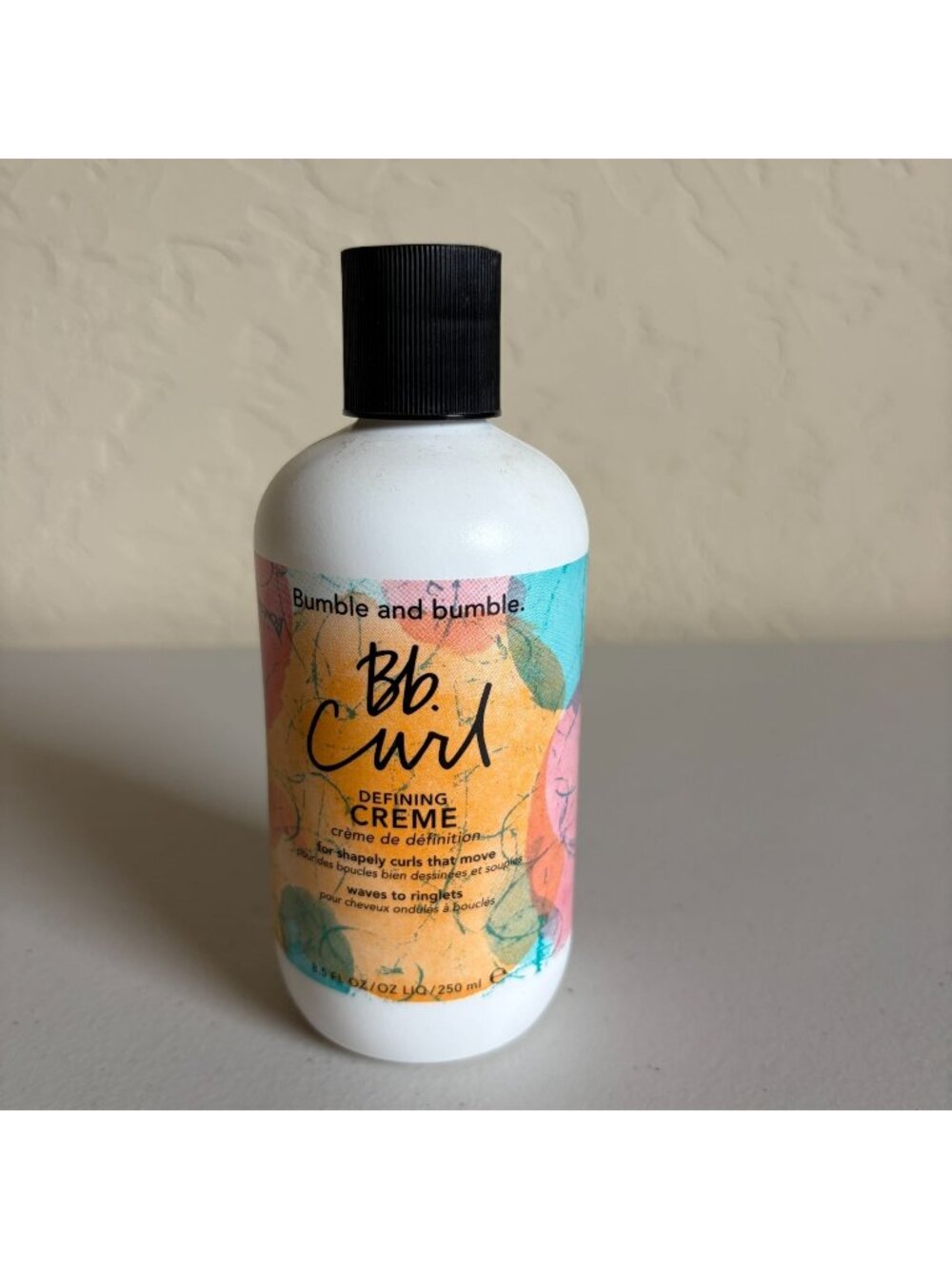 BUMBLE and BUMBLE Bb CURL Style Defining CREME 8.5 oz / 250 ml Discontinued Wave
